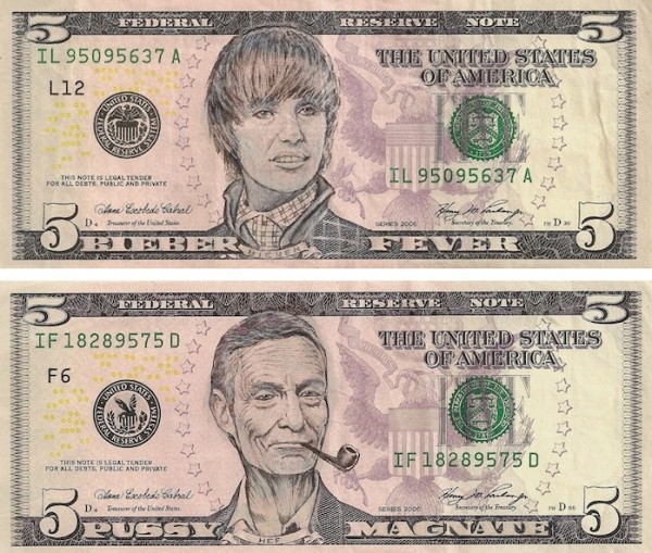 justin bieber dollar bill. common as the dollar bill.